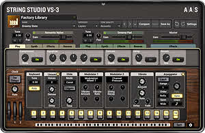 Applied Acoustics Systems releases the String Studio VS-3 string oscillator synthesizer plug-in