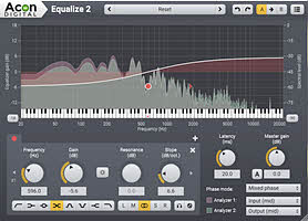 Acon Digital Equalize 2 with new Filter Types Released