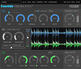 Eventide introduces FISSION - A Multi-Effects Plug-In with Structural Effects Technology