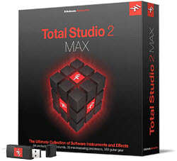 IK Multimedia announces Total Studio 2 MAX - the Ulimate Music Software Collection