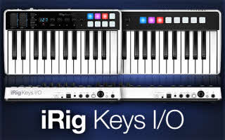 IK Multimedia releases iRig Keys I/O 25 and 49 Keyboard Controllers