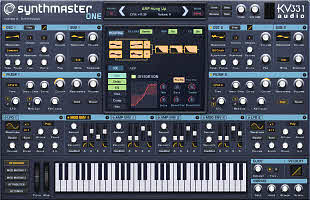 KV331 Audio waves in intuitive wavetable synthesis era with SynthMaster One soft synth