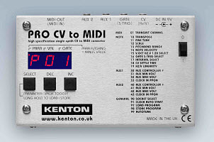 Kenton announces Pro CV to MIDI converter