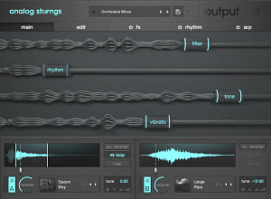 Output Announces Analog Strings - Modern Strings Engine