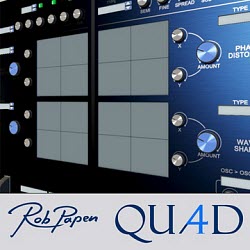 Rob Papen QUAD Rack Extension Synthesizer for Reason