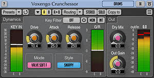 Voxengo Crunchessor 2.10 compressor plugin released