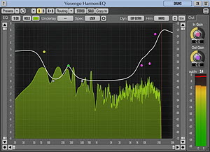 Voxengo HarmoniEQ 2.4 Harmonically-Enhanced Equalizer Plug-In Released