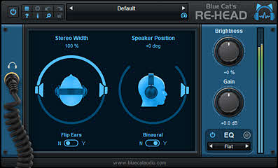 Blue Cat Audio releases Re-Head Headphone Response Plug-In - Get 10% off!