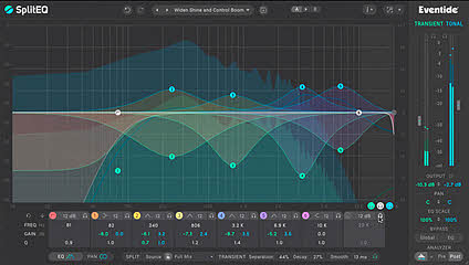 Eventide Ushers in a New Era of Equalization with SplitEQ