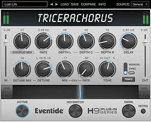 Eventide Releases TriceraChorus Classic-Inspired Chorus Effect for Desktop, iPhone and iPad