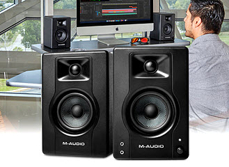 M-Audio releases New BX3 and BX4 Compact Multimedia Speakers