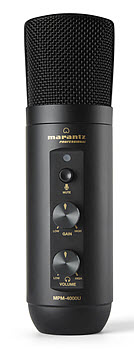 Marantz Professional debuts the MPM-4000U Podcast Mic