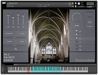 Soniccouture announces the release of All Saints Choir Virtual Chamber Choir Instrument