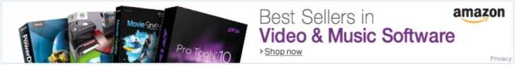 Amazon Best Sellers in Video and Music Software - Click here!